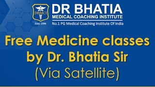 Medicine Test and Discussion TampD by Dr Bhatia via satellite [upl. by Yvi]