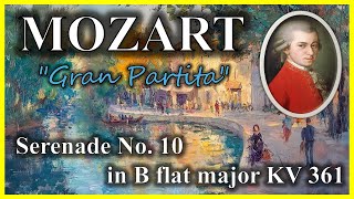 MOZART Serenade No 10 in B flat major KV 361 quotGran Partitaquot  Stereo sound  Vinyl Record [upl. by Kalb]