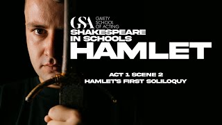 Hamlet Act 1 Scene 2  Hamlets first soliloquy [upl. by Itsrik970]