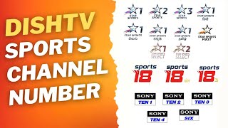 Dish Tv Sports Channel Number  Dishtv D2H Sports Channel Number  Sports Channel Number in Dish Tv [upl. by Gile796]