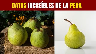 PERA conoces los BENEFICIOS de esta FRUTA [upl. by Irrok]