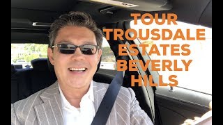 Christophe Choo tour the Trousdale Estates area of the city of Beverly Hills California 90210 [upl. by Inman]