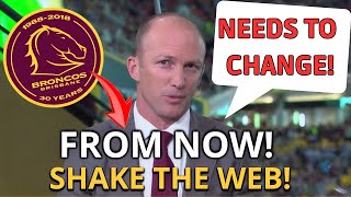 EXCLUSIVE LOOK WHAT HE SAID BRISBANE BRONCOS LATEST NEWS [upl. by Atalante]