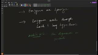 IGCSE BIOLOGY  CHARACTERISTICS OF ENZYMES [upl. by Onirefes]