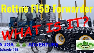 Rottne15d intro A Forestry Forwarder JGALogging [upl. by Sokem180]