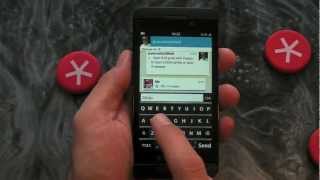 Twitter for BlackBerry 10 [upl. by Newsom276]