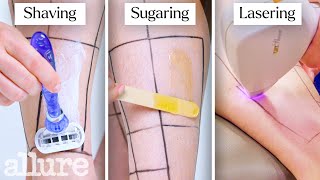 Every Method of Leg Hair Removal 21 Methods  Allure [upl. by Dermott]