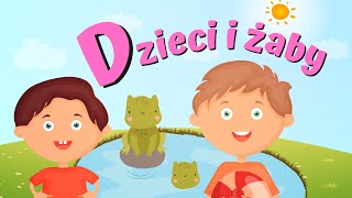 Dzieci i Żaby  Muzyczny Elementarz Dla Dzieci  Piosenka Dla dzieci  Kidimax [upl. by Seni183]