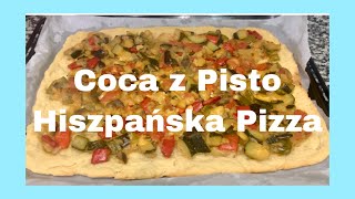 🇪🇸 Coca czyli hiszpańska pizza pizza coca hiszpaniaodkuchni [upl. by Akimehs]