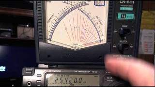 Marconi Demonstrates Antenna SWR Bandwidth Curve [upl. by Chobot]