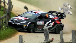 WRC Croatia Rally 2024  INCREDIBLE threeway BATTLE  HIGHLIGHTS by GRBrally 🎬 [upl. by Edwin641]