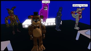 I TRAPPED ROBLOX PLAYERS IN TPRR FNAF [upl. by Roselani359]