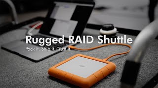 LaCie I Rugged RAID Shuttle Pack It Ship It Trust It [upl. by Neddra]