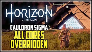 Horizon Zero Dawn Cauldron Sigma Walkthrough [upl. by Nwonknu]