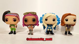 The Four Horsewomen of WWE Funko Pops FINALLY [upl. by Hynda]