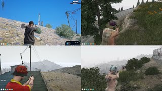 Hydra Wipe Saints at Vinewood Hills  NoPixel 40 GTA RP [upl. by Meihar]