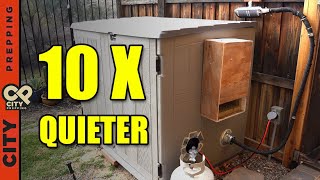 How to Build a Generator Quiet Box DIY  Ultimate Stealth Enclosure [upl. by Elletsirk]