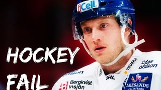 Johan Ryno Falls Misses Open Net Best Hockey Fail Ever [upl. by Llennhoj258]