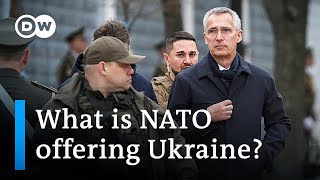 NATOs Stoltenberg visits Ukraine for the first time since Russias invasion  DW News [upl. by Perron]