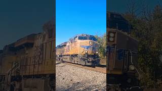 CSX ethanol train lead by UP 7868 [upl. by Niar]