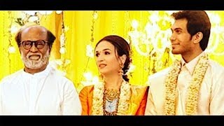 Soundarya Rajinikanth Wedding Reception  Vishagan Vanangamudi  Marriage Video [upl. by Eidnas]