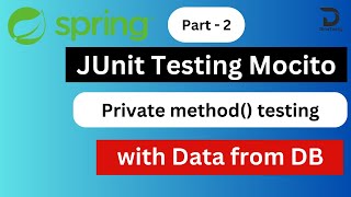 Junit Testing with Mockito Part 7  2 in Tamil  Springboot  Java  DinaTechy [upl. by Enid50]