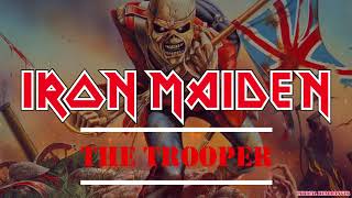 Iron Maiden  The Trooper Lyric Video lyrics ironmaiden [upl. by Gilliette]