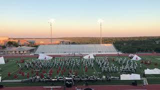 Vandegrift high school marching band and vision dance co Contest Preview Night 2021 [upl. by Hepzi]