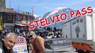 STELVIO PASS  PASSO DELLO STELVIO  COL DU STELVIO  ON FRÔLE LACCIDENT [upl. by Nyraf]