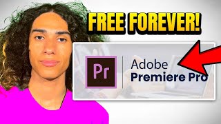 How to Get Adobe Premiere Pro for FREE PERMANENTLY NO CRACK [upl. by Skippy]