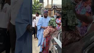 Femi Adebayo on the set of SANMORI by Afod latestyorubacomedy [upl. by Welby442]