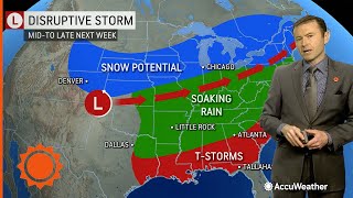 Major pattern change in store for Midwest and Northeast  AccuWeather [upl. by Monjo]