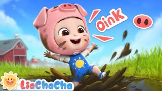 Old MacDonald Had a Farm  Animal Sounds Song  LiaChaCha Nursery Rhymes amp Baby Songs [upl. by Glanville]