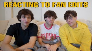 REACTING TO FAN EDITS  OUR VIRAL MOMENTS [upl. by Dorena]