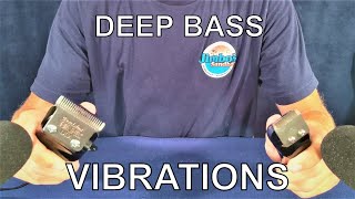 asmr BINAURAL VIBRATIONS deep bass sounds no talking [upl. by Acirret]