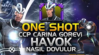 MCOC HAVOK NASIL DÖVÜLÜR  CCP 1 CARINA GÖREVİ HAVOK ONE SHOT  MAGİ TV MCOC [upl. by Tansey]