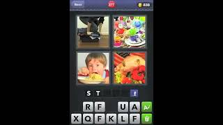 4 Pics 1 Word Level 1  413 In Under 8 Minutes [upl. by Floss185]