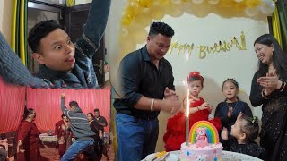 Birthday celebration 🎉  Sagar ka dance dekh karr sb hasne lage 🤣 Varsha Thapa [upl. by Wu]