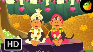 Kurangu Kalyanam  Chellame Chellam  Tamil Rhymes For Kutties [upl. by Zed]