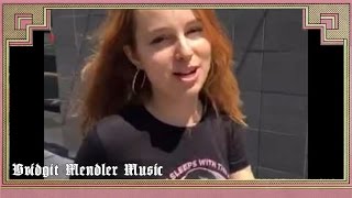 Bridgit Mendler Facebook live video Part two [upl. by Liane]