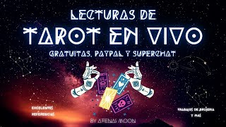 TAROT EN VIVO GRATUITAS Y PAYPAL 🔮🃏ATENAS MOON 🌟 [upl. by Amoakuh]