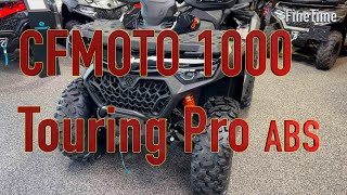 CFMOTO 1000 Touring Pro ABS  Fahrzeugvorstellung cfmoto quad atv canam cforce [upl. by Anidualc667]