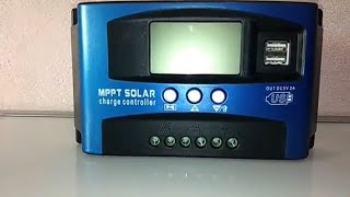 MPPT Solar Charge Controller Unboxing installation and Review [upl. by Staw]