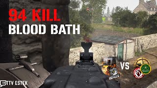 Using the MG42 to deadly effect on Omaha  94 kill Comp game RF vs ESPT  ROTN  Full Game  HLL [upl. by Cristiano]