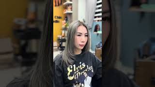 Balayage Hair Color 💇🏼‍♀️balayage review hairstyle haircolor salon howto thailand fashion [upl. by Ahsienyt]