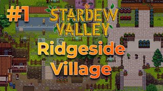 Yeni Köyümüze hoşgeldiniz  Stardew Valley Ridgeside Village 1 Bölüm [upl. by Medorra831]