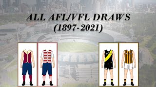 All VFLAFL Drawn Games 18972021 [upl. by Reffotsirhc]