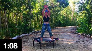 Tough 30 Mins IntermediateAdvanced Rebounding Circuit on a Leaps amp Rebounds Trampoline [upl. by Jollenta]