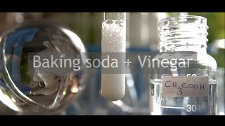 NaHCO3  CH3COOH  Vinegar  Baking soda [upl. by Odlanar]