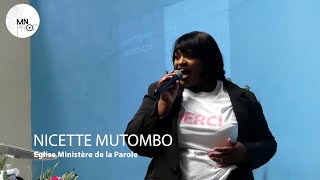 TOUT VA BIEN  Nicette Mutombo Ministère de la Parole [upl. by Kellene]